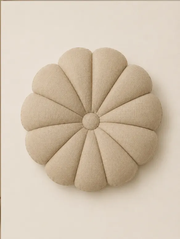 Coussin Pétale en Lin